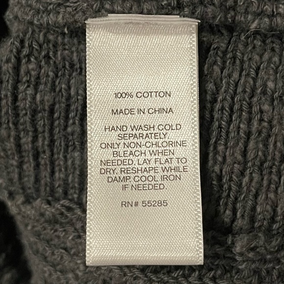 Express Women’s Sweater with Zipper Gray Extra Small - Picture 8 of 10